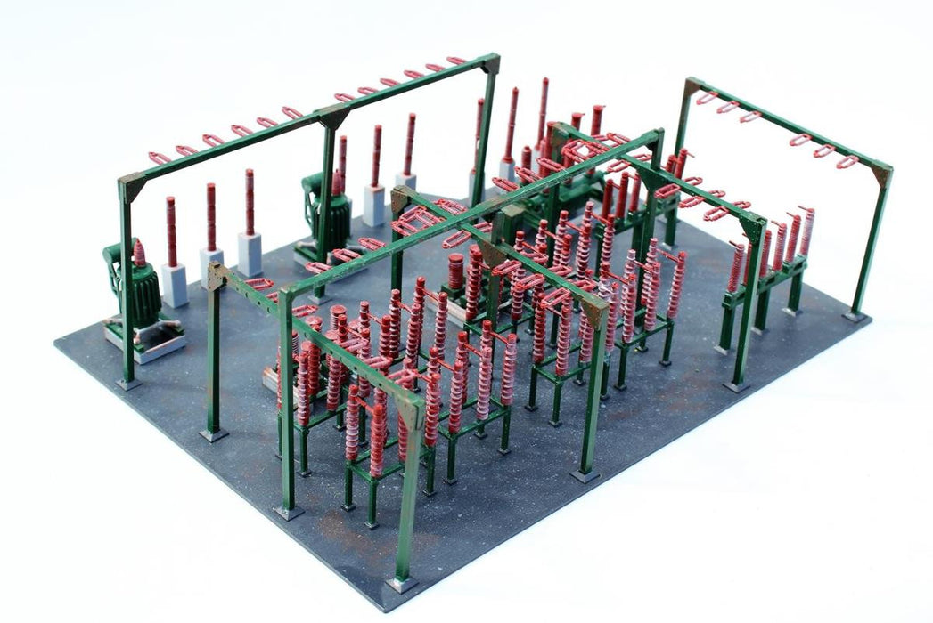 Gaugemaster GM487 Fordhampton Electricity Substation (Plastic Kit) - OO / HO Scale