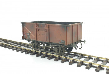Gaugemaster Collection GM7410305 16T Mineral Wagon BR Bauxite 561358 Weathered, O Gauge, Dapol