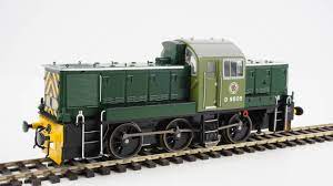 Heljan 1412 BR Green Class 14 (Wasp Stripes) D9505 Diesel Locomotive, OO Gauge
