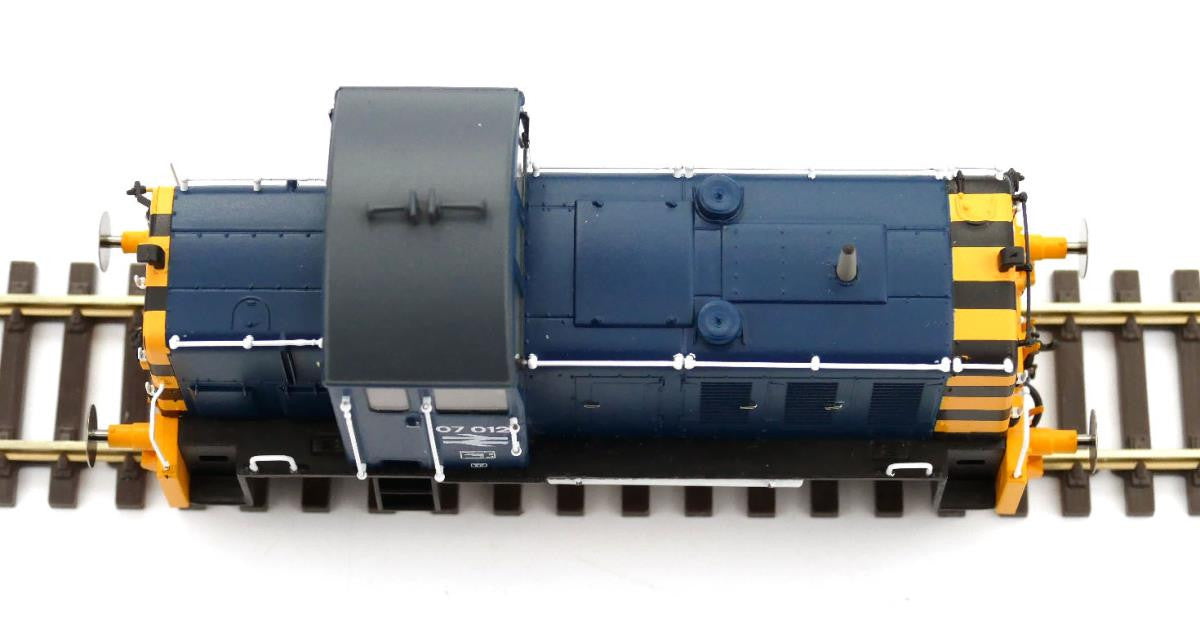 Heljan 2936 BR Class 07 Diesel Shunter Number 07012 in BR Blue Livery - OO Gauge