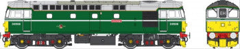 Heljan 3462 BR Green D6508 Eastleigh (small Yellow Panel), Diesel Locomotive, OO Gauge