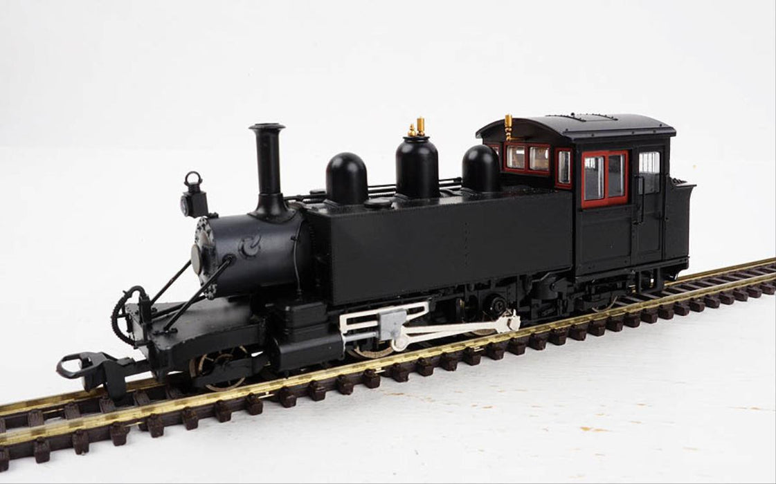 Heljan 9980 Baldwin 2-4-2T Steam Locomotive "Lyn" Black Undecorated- OO9 Gauge