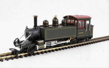 Heljan 9981 Baldwin 2-4-2T Steam Locomotive "Lyn" L& B & BR Dark Green (Pre-1906)- OO9 Gauge