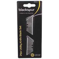 Blackspur 24 pc Knife Blade Set, NOT AVAILBLE FOR POSTAL DELIVERY