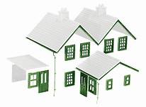 Peco LK-78 Building Components for scratch-building in OO / HO Scales (Part of the Lineside Kit Range)