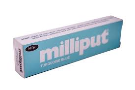 Milliput Two Part Epoxy Putty (Turquoise Blue) 113.4g