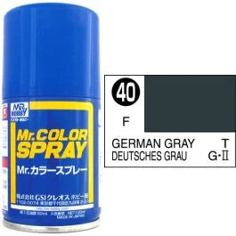 Mr Colour Spray 040, German Gray- Not Available for Mail Order Due to Postal Restrictions