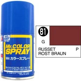 Mr Colour Spray 081, Russet- Not Available for Mail Order Due to Postal Restrictions