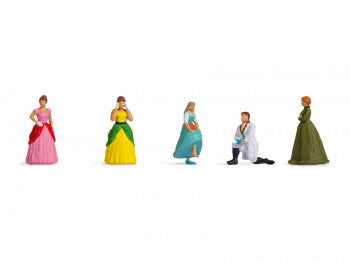 Noch 15807 Cinderella Fairytale Figure Set, OO/HO Scale