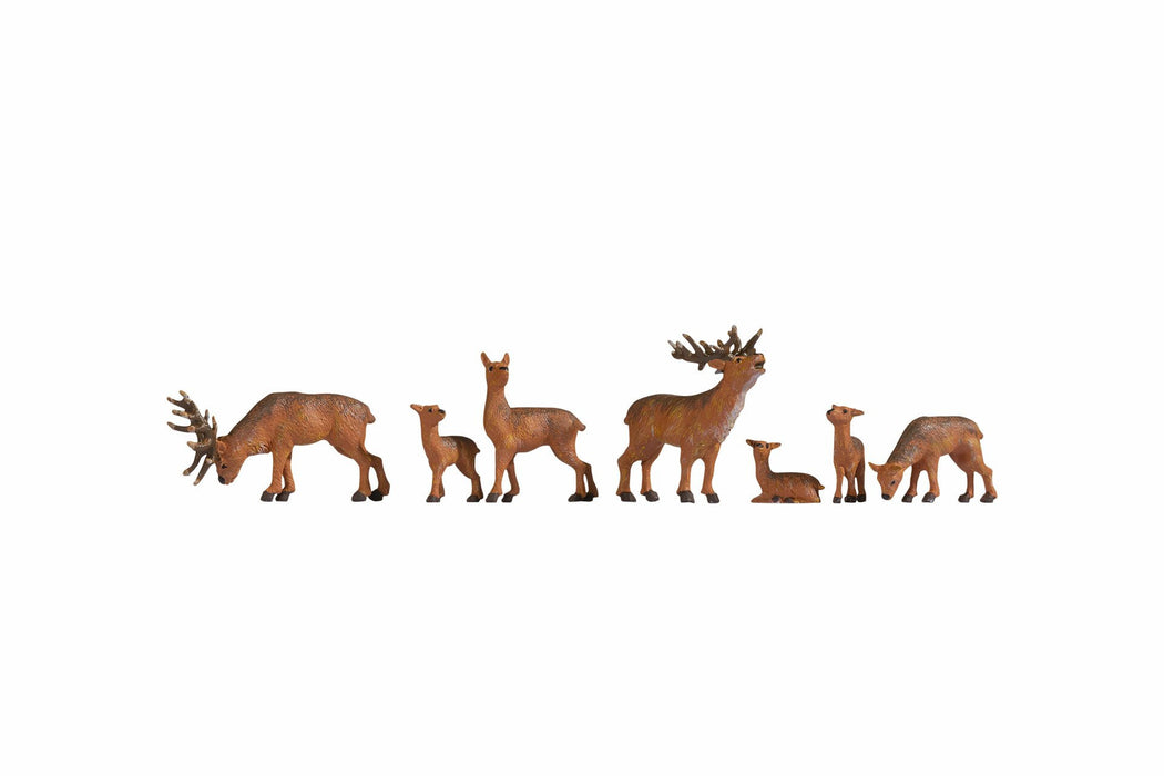Noch 36732 (7) Deer Figure Set, N Gauge