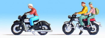 Noch N45904 Motorcyclists, TT Scale