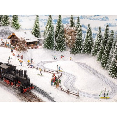 Noch N66832 Micro Motion Cross Country Ski Trail ( Limited Edition 1000 to Pieces) - OO Scale