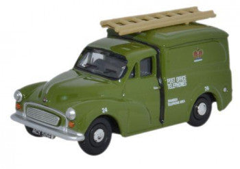 Oxford Diecast 76MM007 Post Office Morris Minor, 1:76 Scale