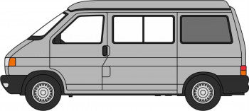 Oxford Diecast 76T4005 VW T4 Westfalia Camper Van Silver Grey 1:76 (OO Scale)