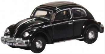 Oxford Diecast NVWB005 VW Beetle Black, N Scale