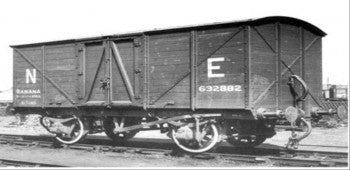 Oxford Rail OR76BAN001 Great Eastern Banana Van LNER 632882, OO Gauge