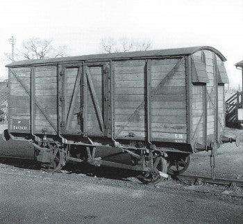 Oxford Rail OR76GEGV001 Great Eastern GER 10T Covered Van, OO Gauge