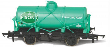 Oxford Rail OR76TK2005 Fisons Sulphuric Acid No31 12 Ton Tank Wagon -  OO Gauge