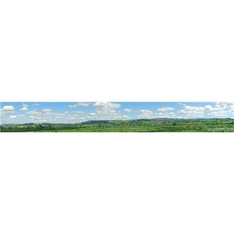 Peco SK-P05 Water Meadow, Scenic Background, 2400mm x 333mm