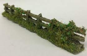 Javis Countryside Scenics PF7 Rough Weathered Fencing with Foliage - OO Scale