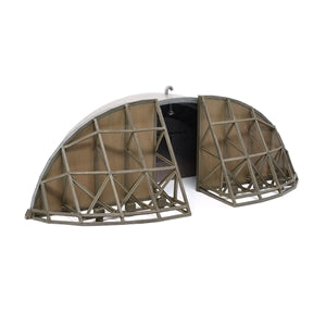 Bachmann PKSC001 Low Relief Hardened Aircraft Shelter, 1/72 Scale