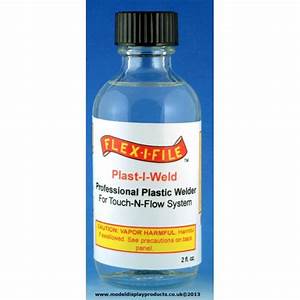 Flexi-i-File 7112 Plast-i-Weld Professional Plastic Welder 2fl oz - For Plastic Modelling (Can be used with the Toch and Flow System)