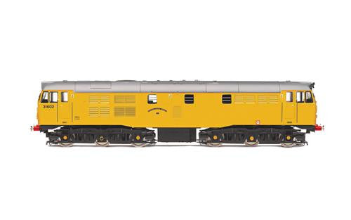 Hornby R3745 Class 31 AIA-AIA Diesel Locomotive  Number 31602 "Driver Dave Green" in Network Rail Yellow Livery - OO Gauge