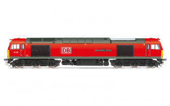 Hornby R3884 Class 60 Co-Co Diesel Locomotive 60100 named 'Midland Railway Butterley' in DB Red Livery - OO Gauge