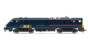 Hornby R3893 Class 91 Bo-Bo Electric Locomotive Named 'Cancer Research UK' No.91117 in Inter-City - OO Gauge