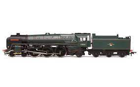 Hornby R3986 BR Class 9F 2-10-0 No.92167 Steam Locomotive in Black Livery (Late Crest)-  OO Gauge