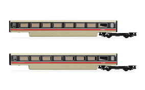 Hornby R40013A BR Class 370 Advanced Passenger Train, 2-Car TU Coach Pack, OO Gauge