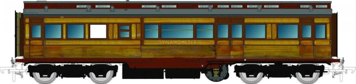 Rapido Trains 935003 Dynamometer Car No.E902502 BR Livery Post 1949 Condition -  OO Gauge