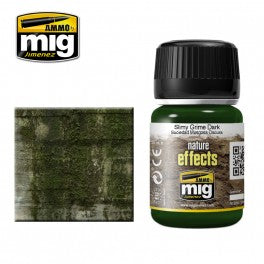 Ammo Mig 1410 Nature Effects - Slimy Grime Dark - 35ml Jar