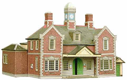 Superquick A10 Railway Terminus or Through Station - Suitable for OO and HO Scales