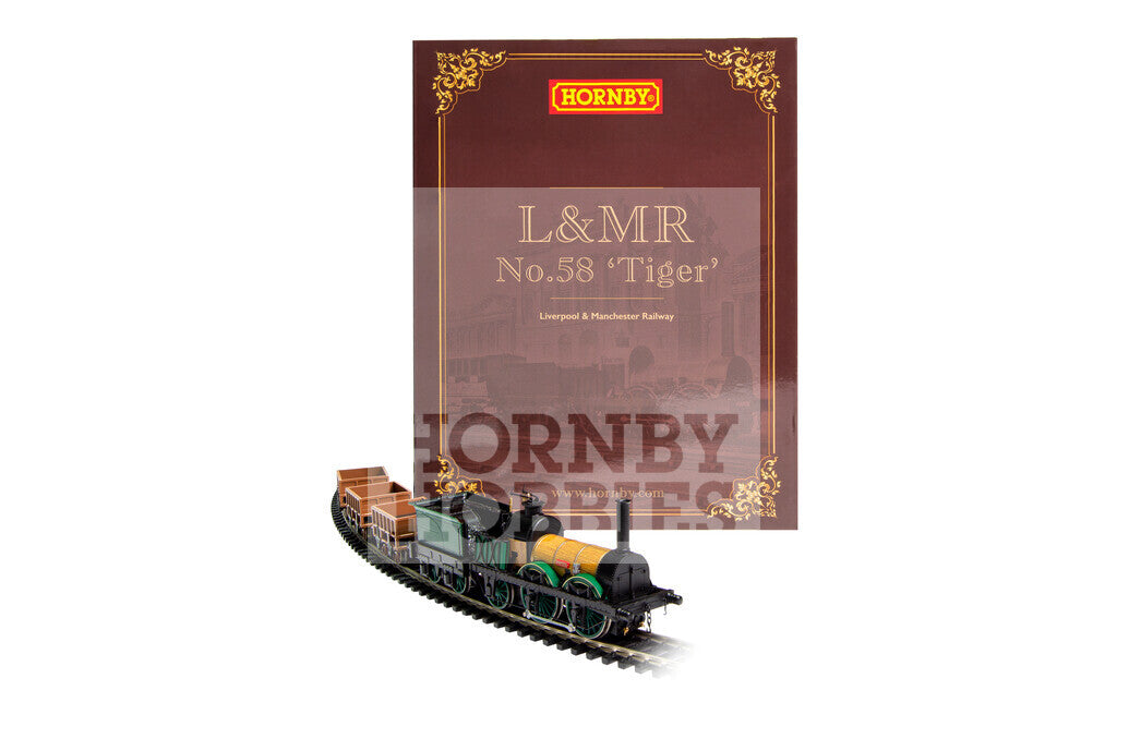 Hornby R30233 L & MR No.58 'Tiger' Liverpool & Manxchester Railway, OO Gauge