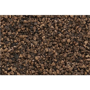 Woodland Scenics B78 - Ballast - Dark Brown Medium (Covers 21.6 cu inches / 353 cu cm)