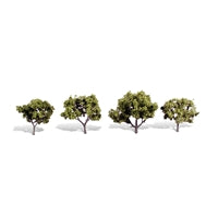 Woodland Scenics TR3503 2 - 3" Early Light (Light) Trees - Pack of 4