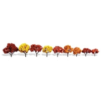 Woodland Scenics TR3540 (Classic Range) Harvest Blaze (Fall) 1.25in - 3in high trees (Suitable for N, HO and O Scales)